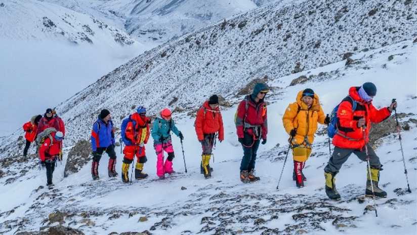 2023年洛堆峰登山探险活动落幕