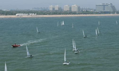 全国帆船锦标赛暨亚运会选拔赛在秦皇岛开赛