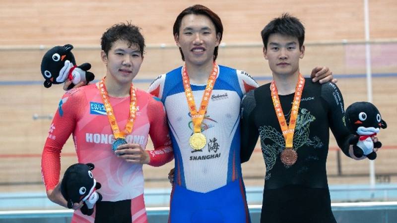全国场地自行车锦标赛：张海奥夺成年男子个人追逐赛冠军