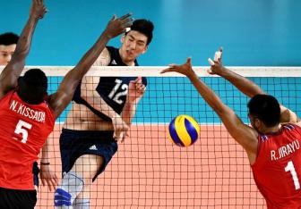 中国男排0比3不敌对手 遭遇世联赛首败