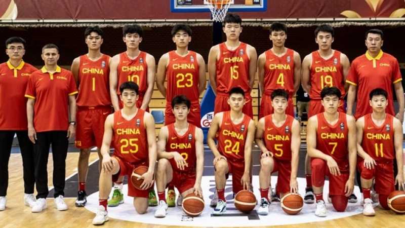 U19男篮世界杯赛中国队首战负于法国队