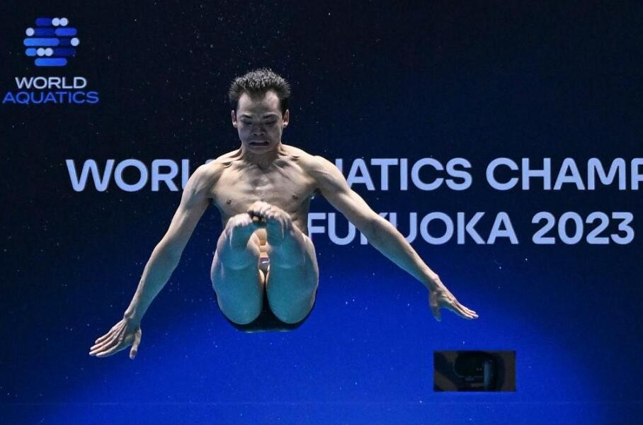 游泳世锦赛：中国跳水队再揽两金 花游混双技术自选摘铜