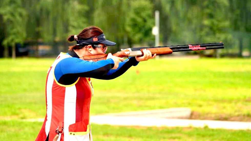 射击世锦赛  中国队获女子飞碟多向巴黎奥运席位