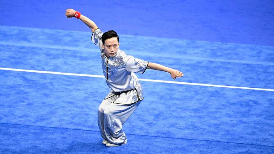 武术——孙培原夺得男子长拳冠军