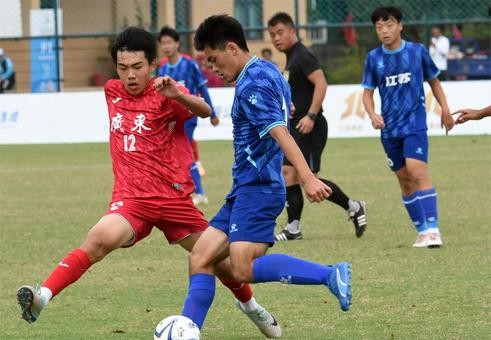 江苏队包揽首届学青会中学组男女足球冠军