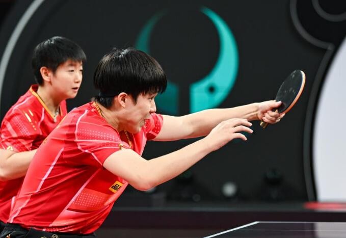 乒乓球——混合团体世界杯：中国队胜日本队