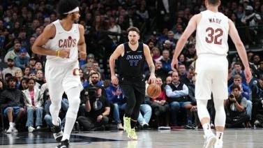 勒维尔29+7东契奇空砍39分 骑士险胜独行侠