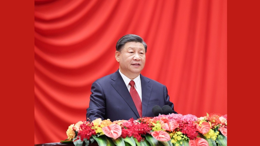 庆祝中华人民共和国成立74周年招待会在京举行 习近平发表重要讲话
