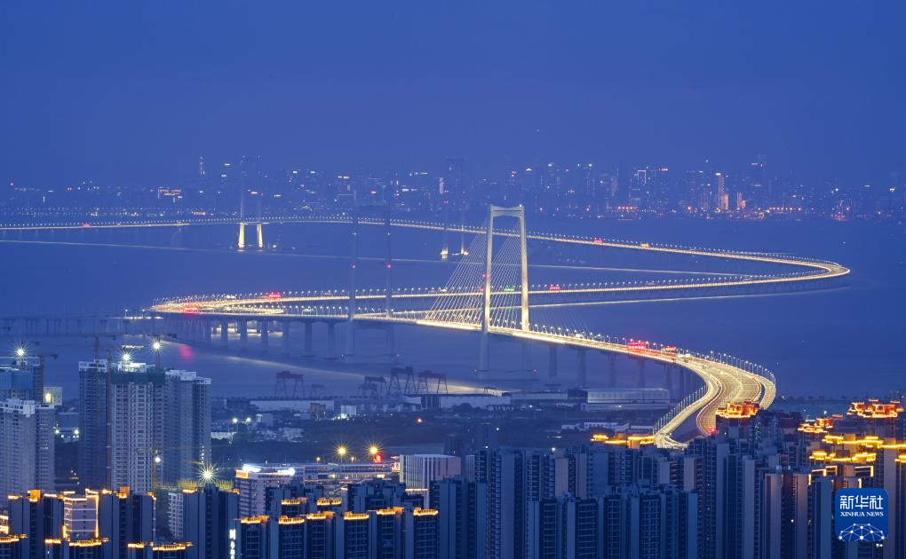 新华全媒+｜国家重大工程深中通道建设回顾