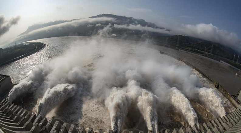 今年入汛以来三峡枢纽已成功应对6场次洪水