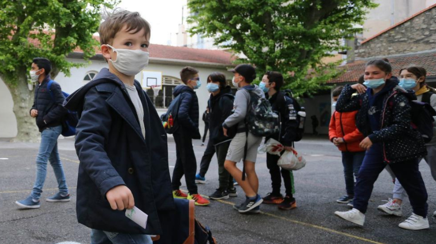 法国小学和幼儿园开学复课