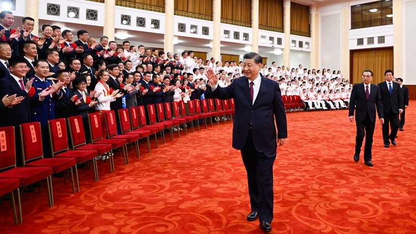 习近平总书记出席北京冬奥会冬残奥会总结表彰大会侧记