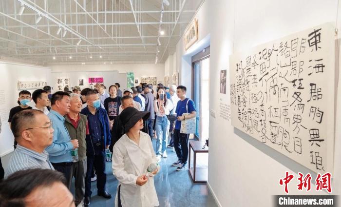 展览现场 连云港市海州区委宣传部供图 展览现场 连云港市海州区委宣传部供图