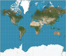 为何每一张世界地图都存在失真