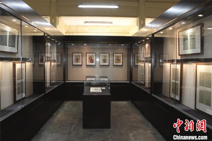 展览现场 中少总社供图 展览现场 中少总社供图