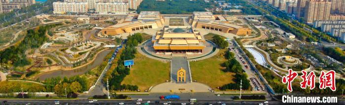 图为中国文字博物馆全景。 中国文字博物馆供图 图为中国文字博物馆全景。 中国文字博物馆供图
