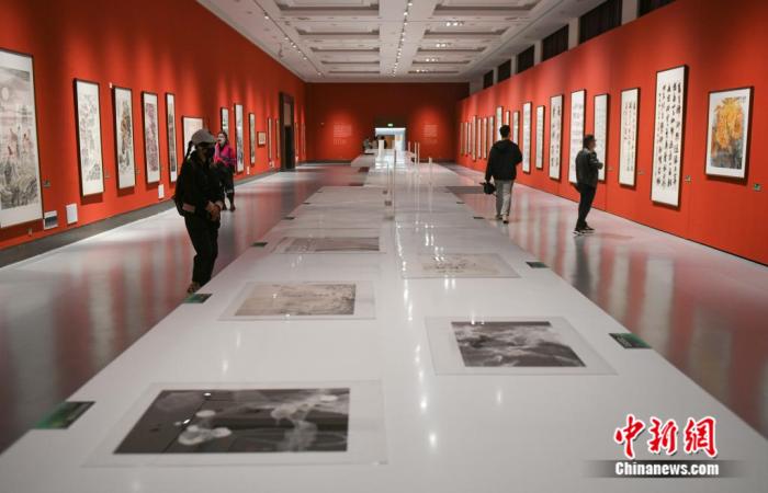 展览现场。 王刚 摄 展览现场。 王刚 摄