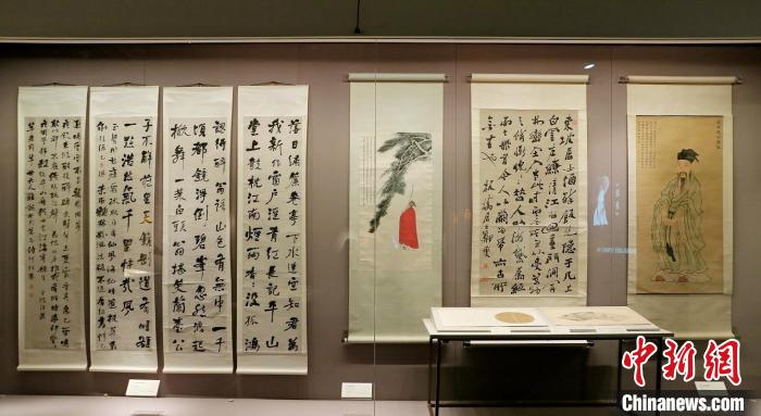 展览现场。 四川博物院 供图 展览现场。 四川博物院 供图