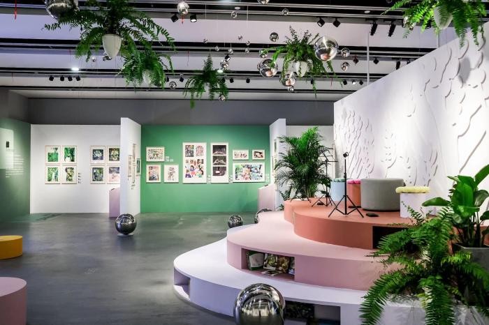 上海图书馆举办“有春天”展览 走进艺术家笔下“四季芳华”