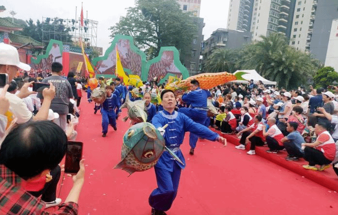 近百项非遗亮相东莞“茶园游会”