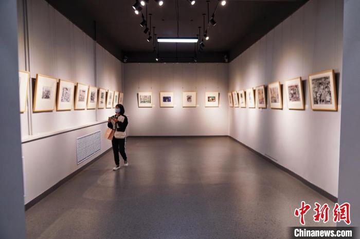 展厅一隅。 孙汉仑 摄 展厅一隅。 孙汉仑 摄
