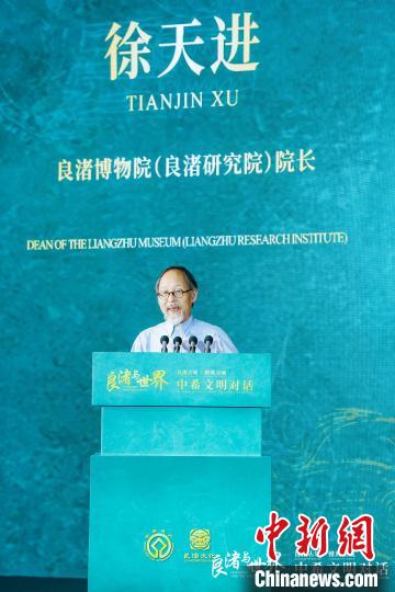 良渚博物院(良渚研究院)院长徐天进 活动主办方供图