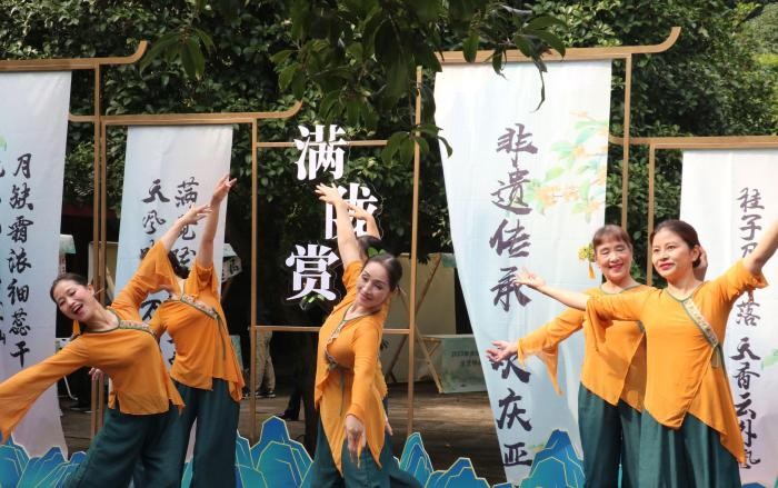 “满陇赏桂”非遗传承活动启幕 彰杭城秋季别样仪式感