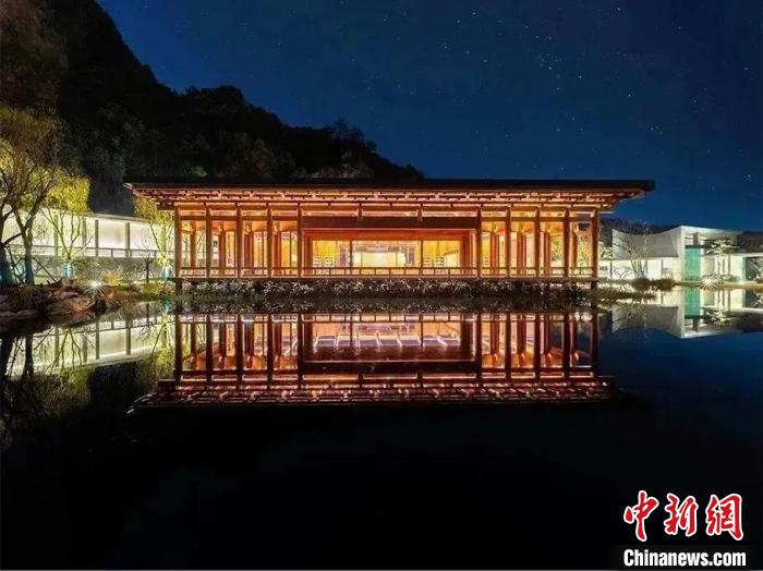杭州国家版本馆(中国国家版本馆杭州分馆)。 余杭区委宣传部 供图 杭州国家版本馆(中国国家版本馆杭州分馆)。 余杭区委宣传部 供图