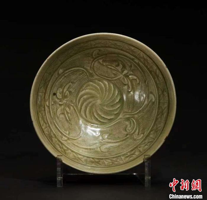 温州朔门古港遗址出土的龙泉窑瓷器 温州市文物考古研究所 供图 温州朔门古港遗址出土的龙泉窑瓷器 温州市文物考古研究所 供图