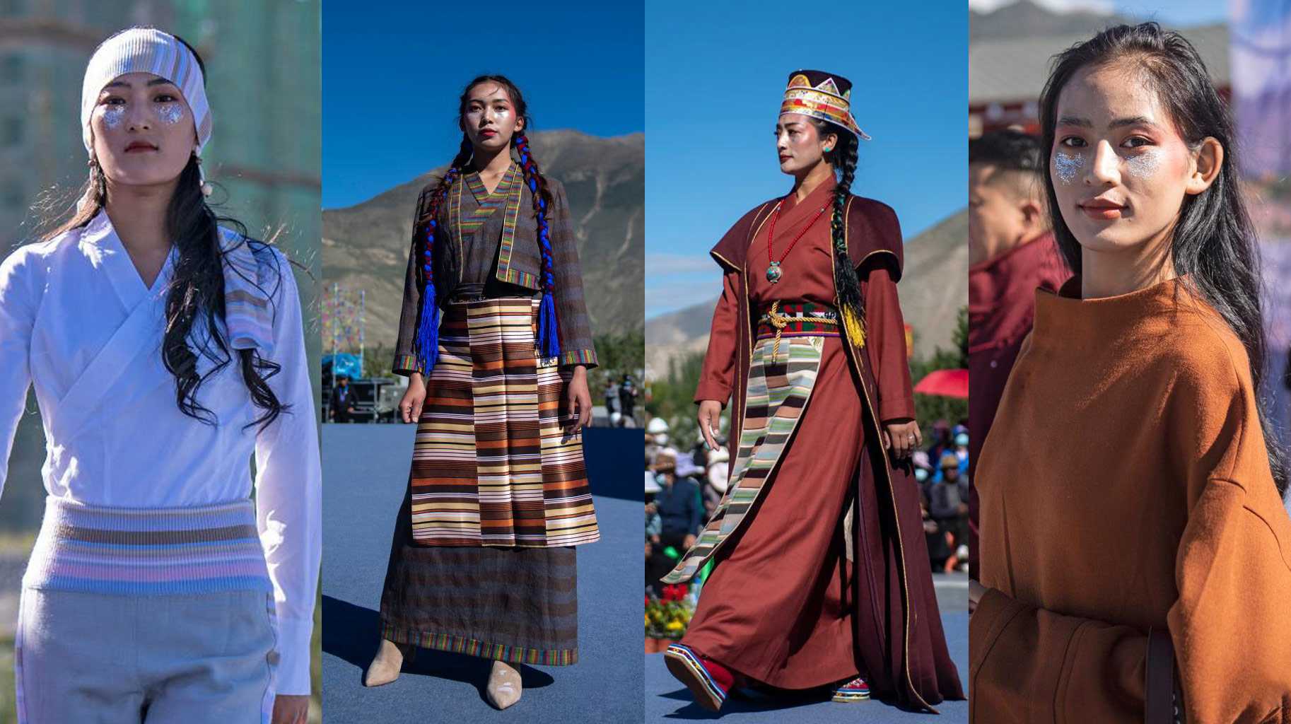 西藏山南：“雅鲁藏布”现代藏装服饰秀
