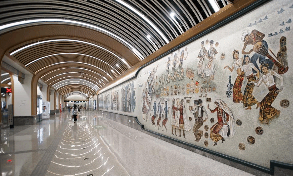 将艺术融入出行路上