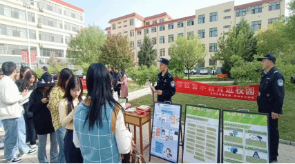 河北省定州市公安局开展反邪教警示教育进校园活动