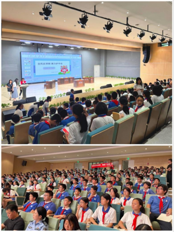 广东龙华：寓教于乐筑防线  反邪宣传进校园
