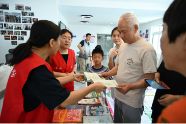浙江省杭州市西湖区留下街道反邪宣传“活”起来