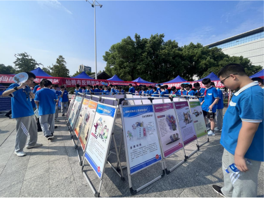 湖北仙桃：科普月里话“反邪”  健康生活入人心