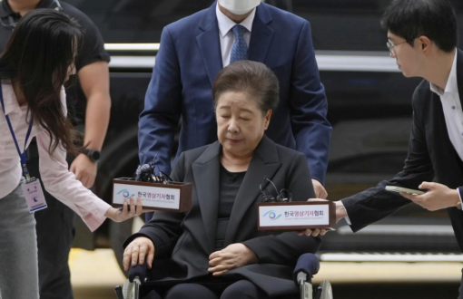 韩国“统一教”现任头目韩鹤子被捕