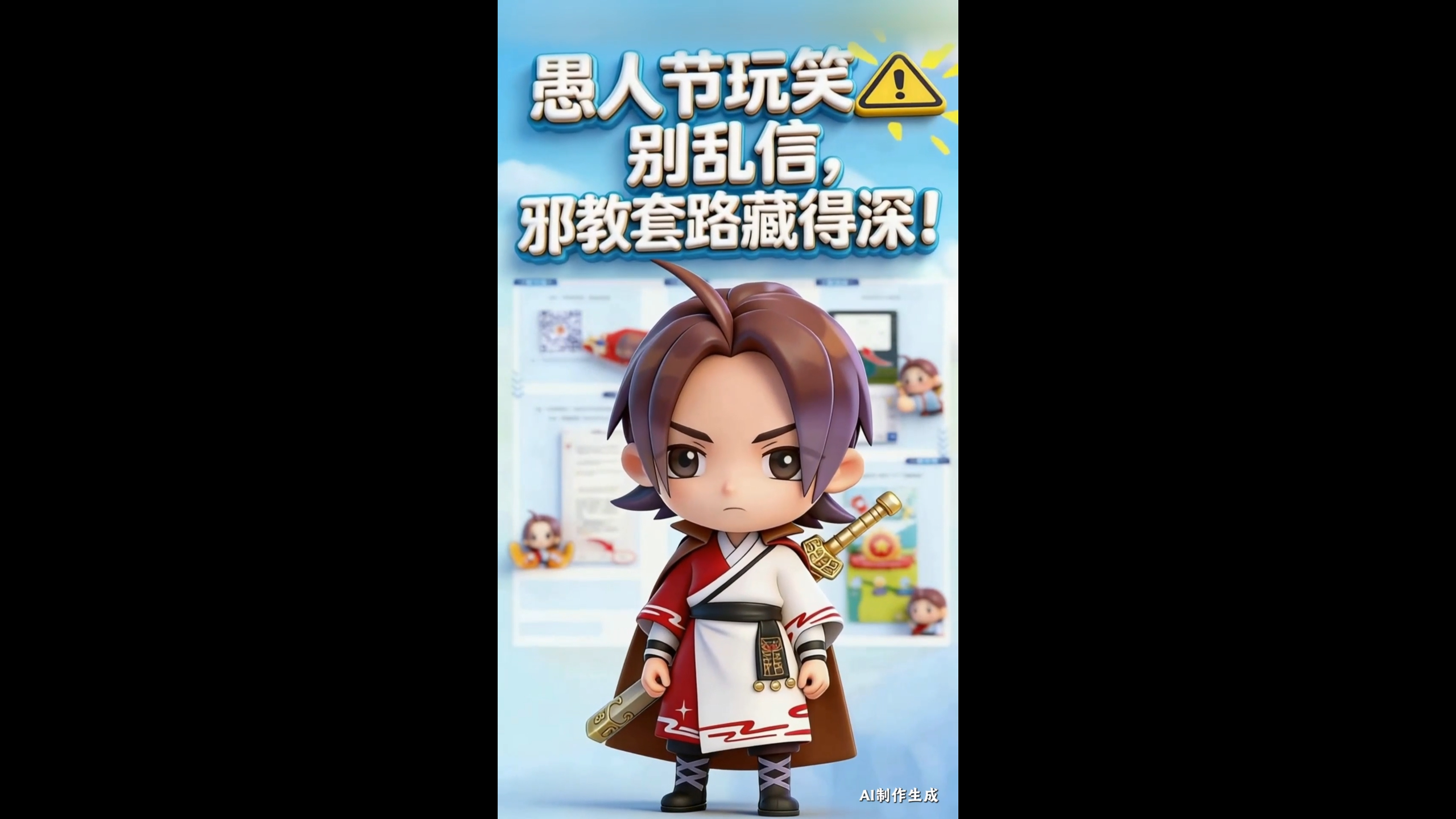 无邪君提醒：愚人节玩笑别乱信，邪教套路藏得深！