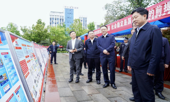 湖南岳阳：湖南岳阳举行2026年全民国家安全教育日宣传教育活动