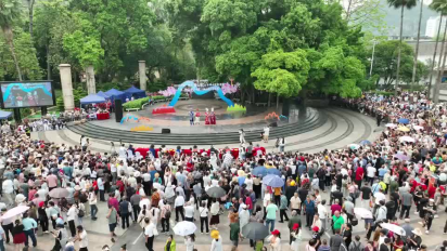 广西柳州：山歌唱响反邪曲 以歌为媒筑牢反邪防线