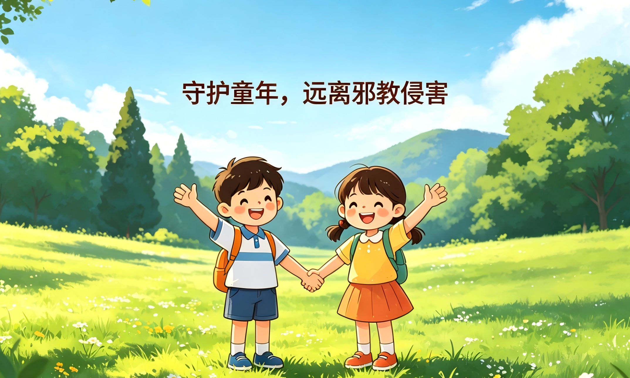 法治时代 绝不容邪教侵害儿童