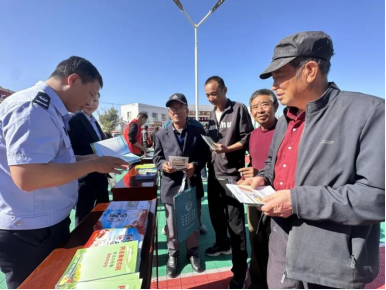甘肃瓜州：沉浸宣传全覆盖 全民防邪守平安