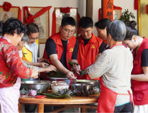 浙江丽水：粽叶裹平安反邪护万家