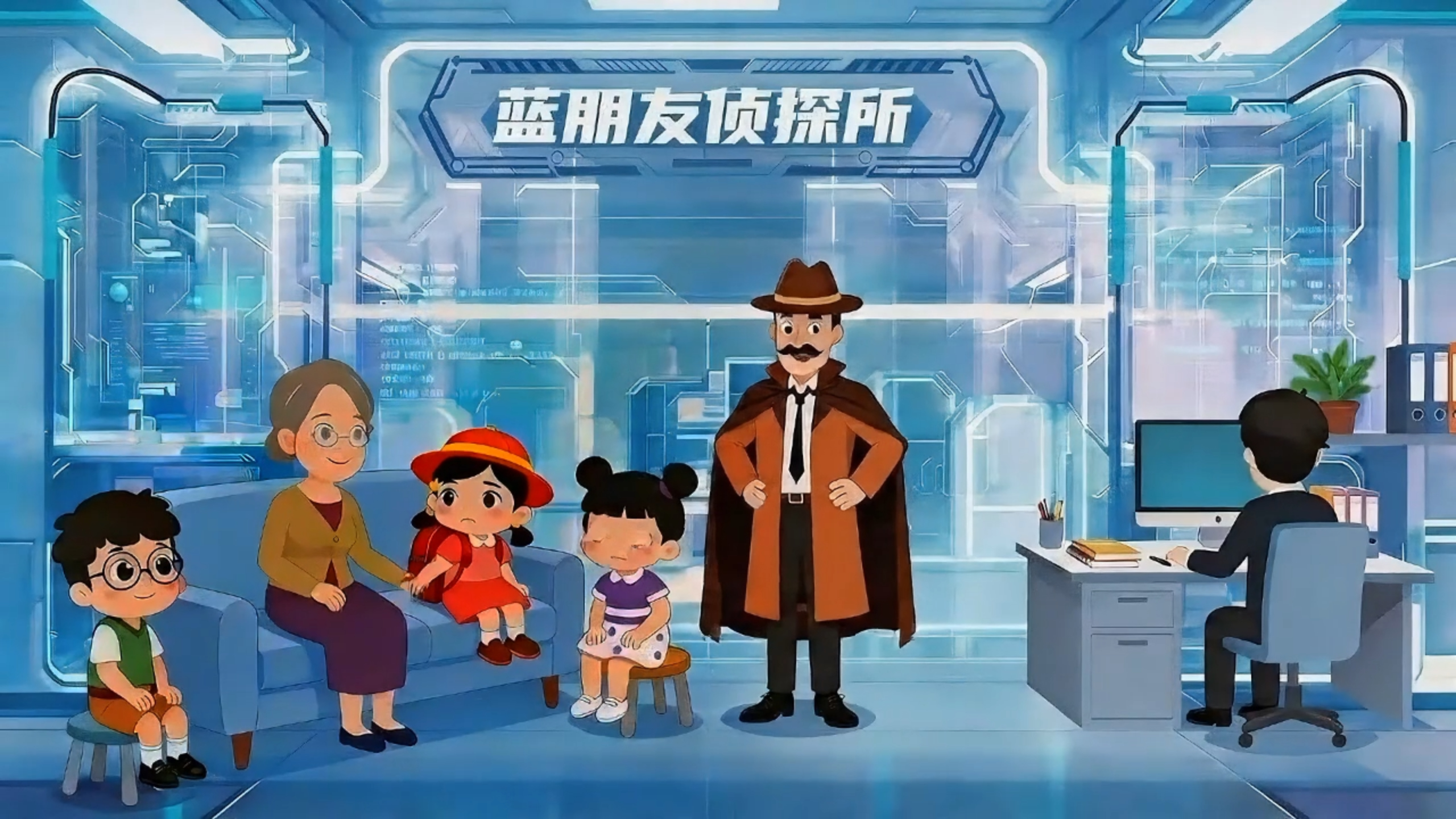 蓝朋友侦探所之智破邪教陷阱