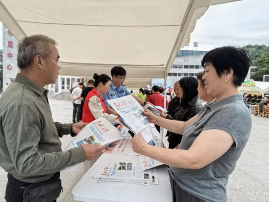 浙江青田：市集送平安 反邪护夕阳！青田开展老年群体反邪教宣传活动
