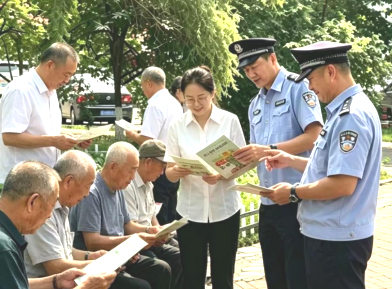 黑龙江省佳木斯市富锦市公安局：崇尚科学拒邪教 全域宣传筑平安