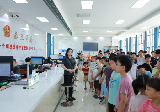 广西玉林：法治夏令营火热开营 沉浸式奏响反邪“最强音”