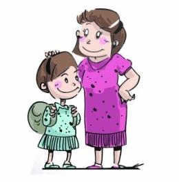 妈妈，我们等你回来