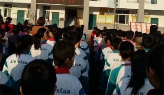 陕西省凤县反邪警示教育走进小学课堂