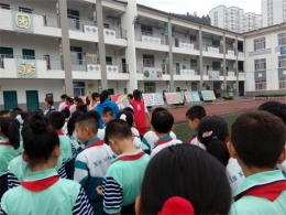 陕西凤县各小学开展反邪教宣传活动