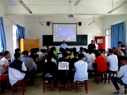 陕西城固县高考前给学生上了一堂生动的反邪教警示课